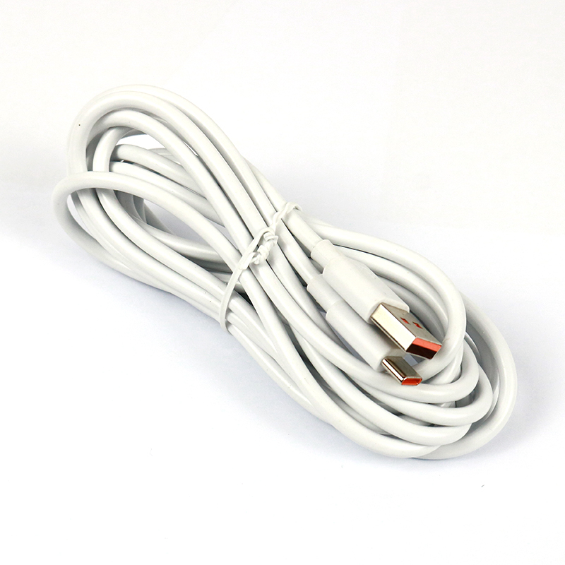 Mobile data cable white